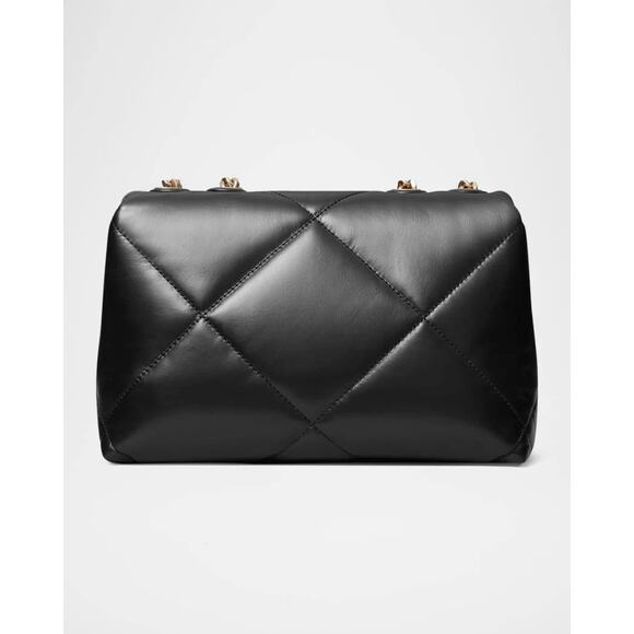 Tory Burch Kira Diamond Quilt Pave Concertible Shoulder Dust Bag OS NWT - Picture 5 of 12